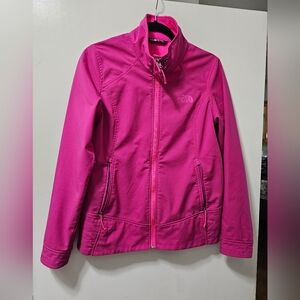 Women's The North Face Hot Pink Calentito Jacket. Size Medium